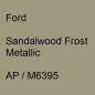 Preview: Ford, Sandalwood Frost Metallic, AP / M6395.
